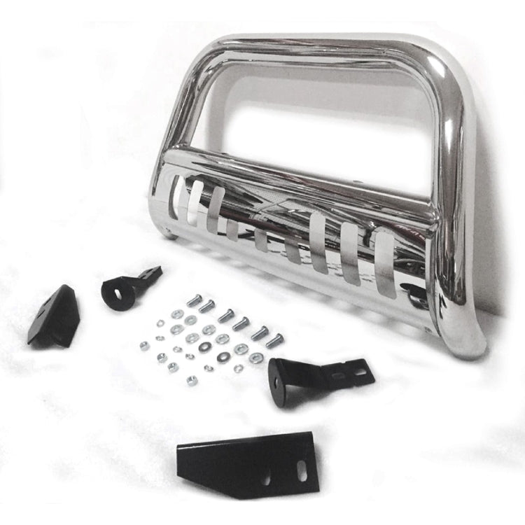 [US Warehouse] Car Stainless Steel Front Bumper Grille Guard for Toyota Tundra 2007-2019 / Sequoia 2008-2019