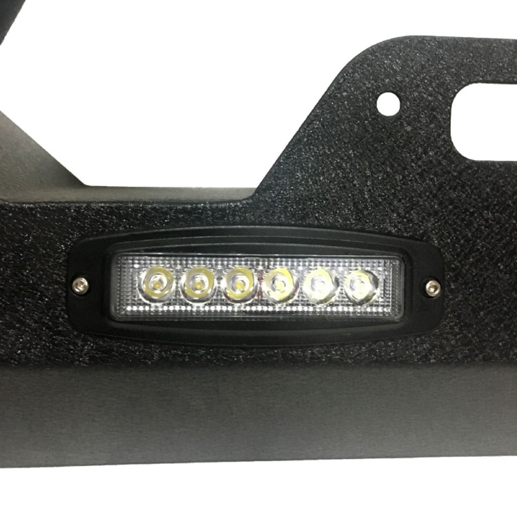 [US Warehouse] Car Steel Front Bumper Grille Guard for Jeep Wrangler JK 2007-2018