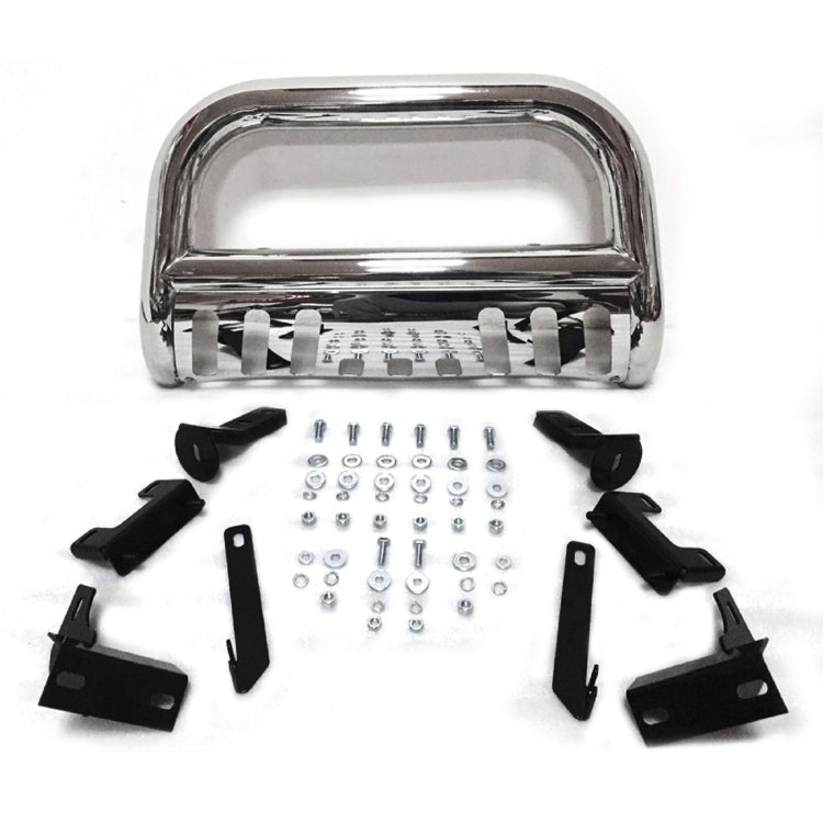 [US Warehouse] Car Heavy Duty Steel Front Bumper Grille Guard for Dodge Ram 1500 2009-2018 Chrome