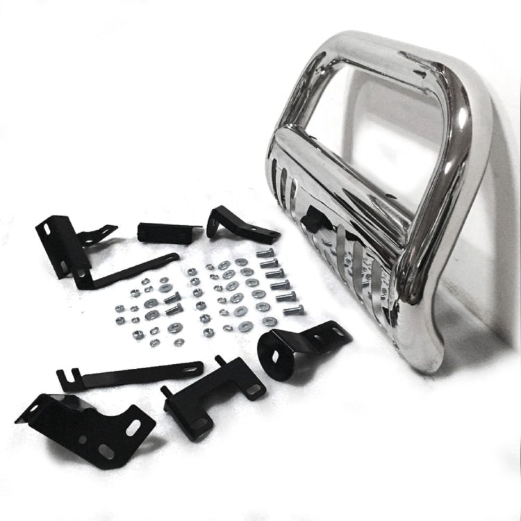 [US Warehouse] Car Heavy Duty Steel Front Bumper Grille Guard for Dodge Ram 1500 2009-2018 Chrome