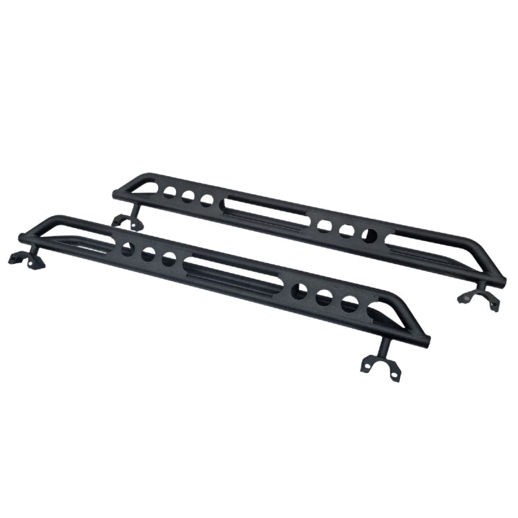 [US Warehouse] 2 PCS Exterior Safe Steel Pedals Pads for Jeep Wrangler JK 4 Doors 2007-2018