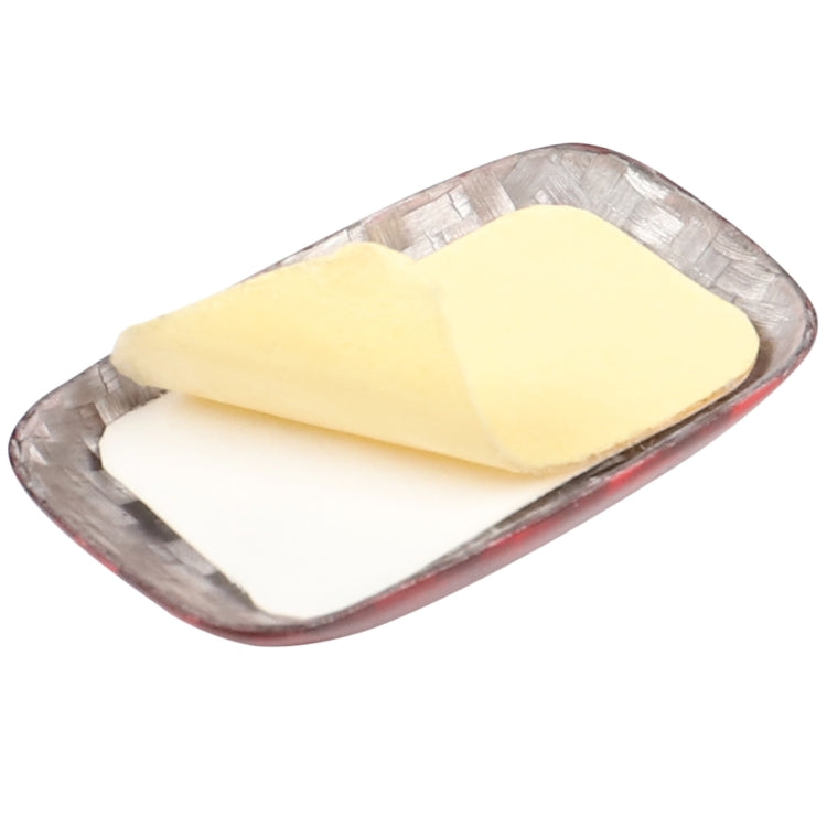 Car Carbon Fiber Engine Start Button Decorative Cover Trim for Volvo V40 2013-2019