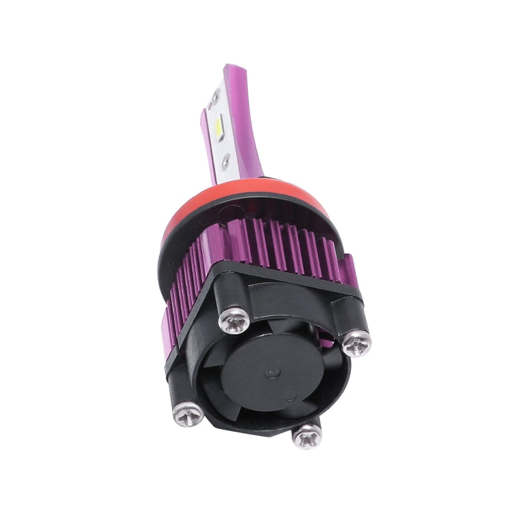 2 PCS F6 H8 / H9 / H11 DC9-32V 26W 6500K 3000LM Car / Motorcycle LED Headlight Lamps / Fog Light