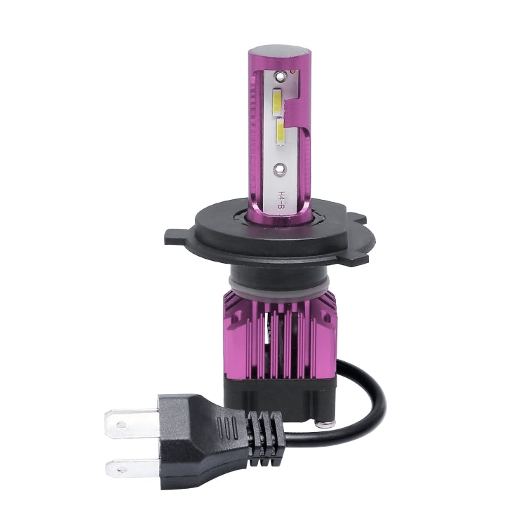 2 PCS F6 H4 DC9-32V 26W 6500K 3000LM Car / Motorcycle LED Headlight Lamps / Fog Light