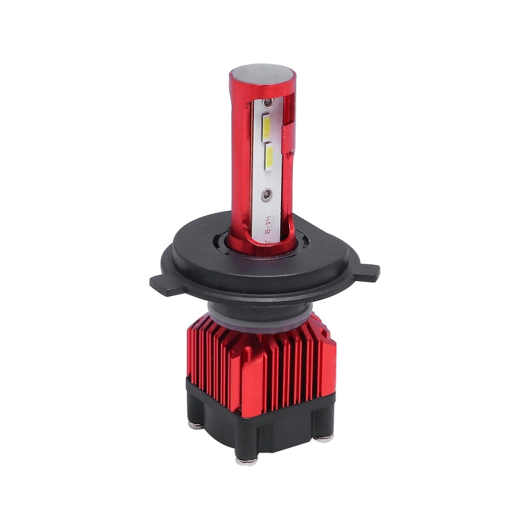 2 PCS F6 H4 DC9-32V 26W 6500K 3000LM Car / Motorcycle LED Headlight Lamps / Fog Light