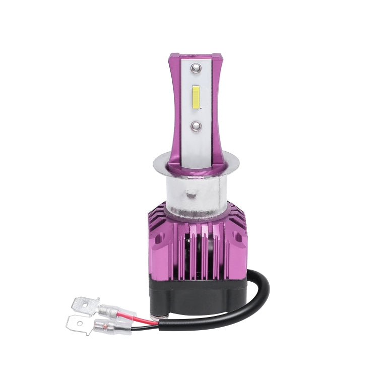 2 PCS F6 H3 DC9-32V 26W 6500K 3000LM Car / Motorcycle LED Headlight Lamps / Fog Light