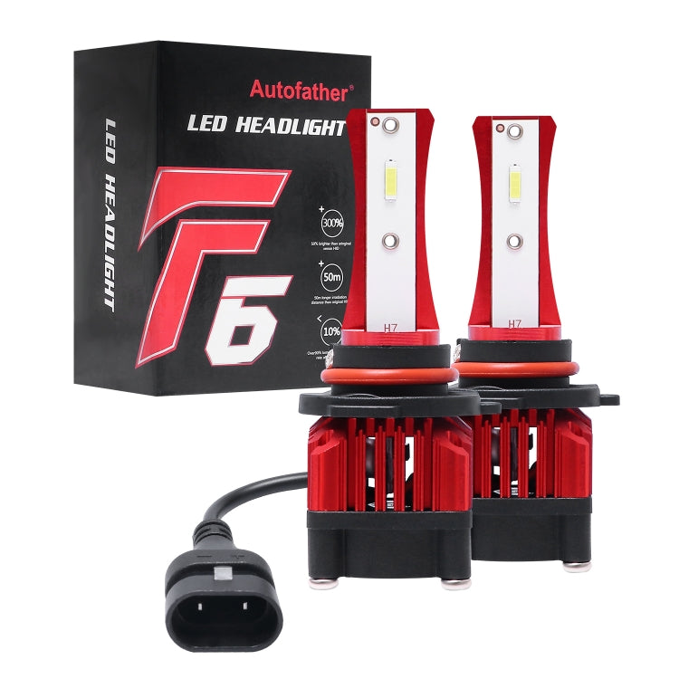 2 PCS F6 9005 DC9-32V 26W 6500K 3000LM Car / Motorcycle LED Headlight Lamps / Fog Light