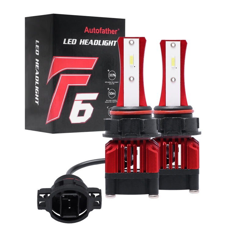 2 PCS F6 5202 DC9-32V 26W 6500K 3000LM Car / Motorcycle LED Headlight Lamps / Fog Light