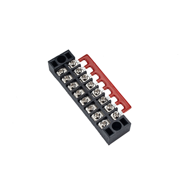 5 PCS Car 8-way TB-1508 Dual Row Power Terminal Connector + 8-position Connection Strip with Cover