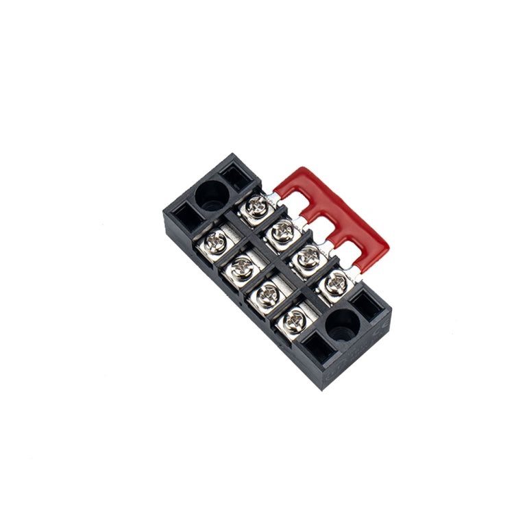 5 PCS Car 4-way TB-1504 Dual Row Power Terminal Connector + 4-position Connection Strip with Cover