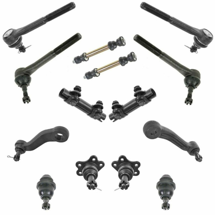 [US Warehouse] 14 in 1 Suspension and Control Arm for Cadillac / GMC K1500 K2500 /  Chevy  Tahoe Yukon Suburban