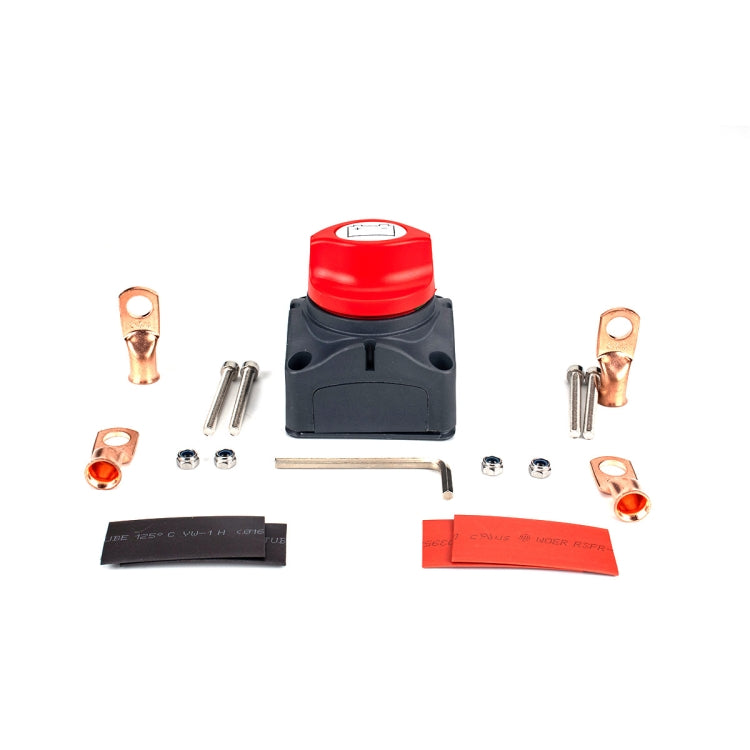 Car Auto RV Marine Boat Battery Isolator Disconnect Rotary Switch Cut with Terminals
