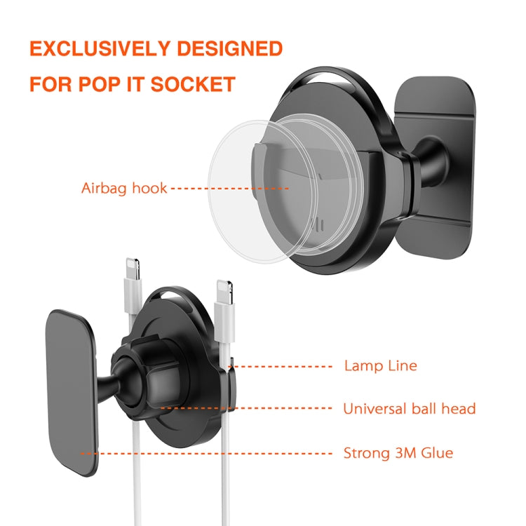 C04C Universal Car Tray Type Airbag Mount Bracket Phone Holder