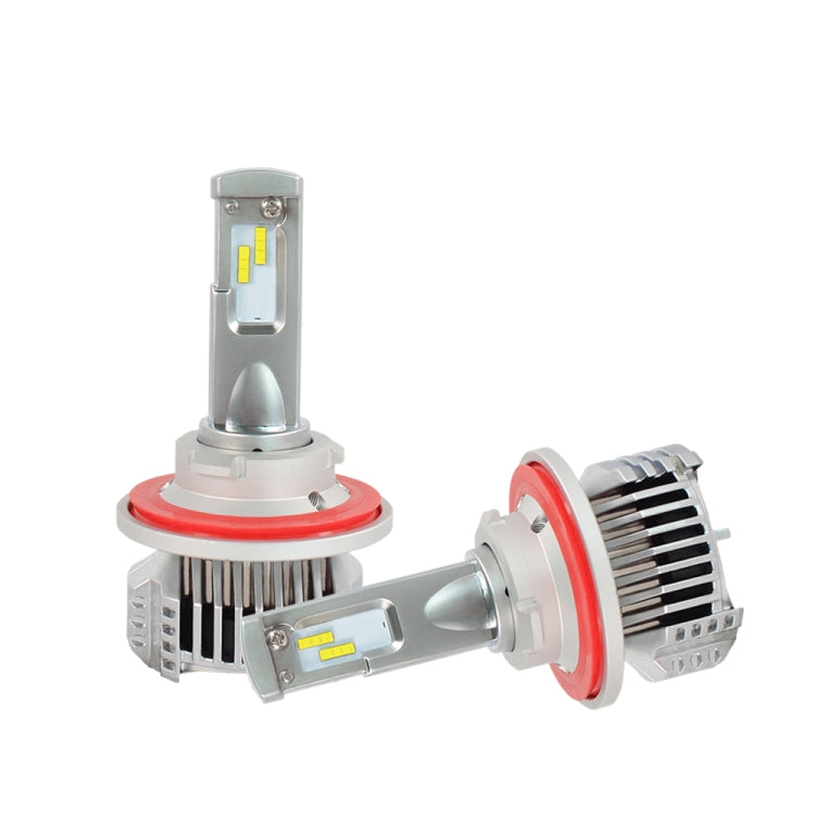 2 PCS P12 H13 DC11-30V 45W 6500K 6500LM Car LED Headlight Lamps