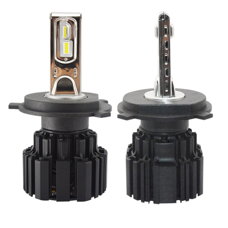 2 PCS P9 H4 DC11-30V 50W 6000K 6800LM Car LED Headlight Lamps