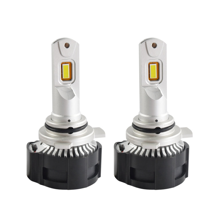 2 PCS P18 9012 DC11-30V 52W 6500K 6500LM Car LED Headlight Lamps