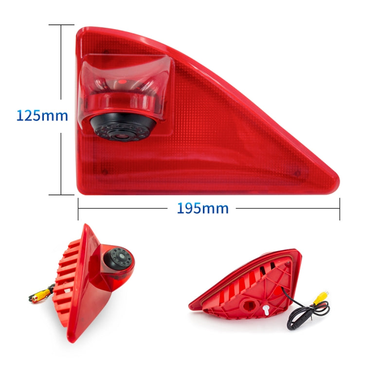 PZ462 Car Waterproof Brake Light View Camera for Renault / Nissan / Opel