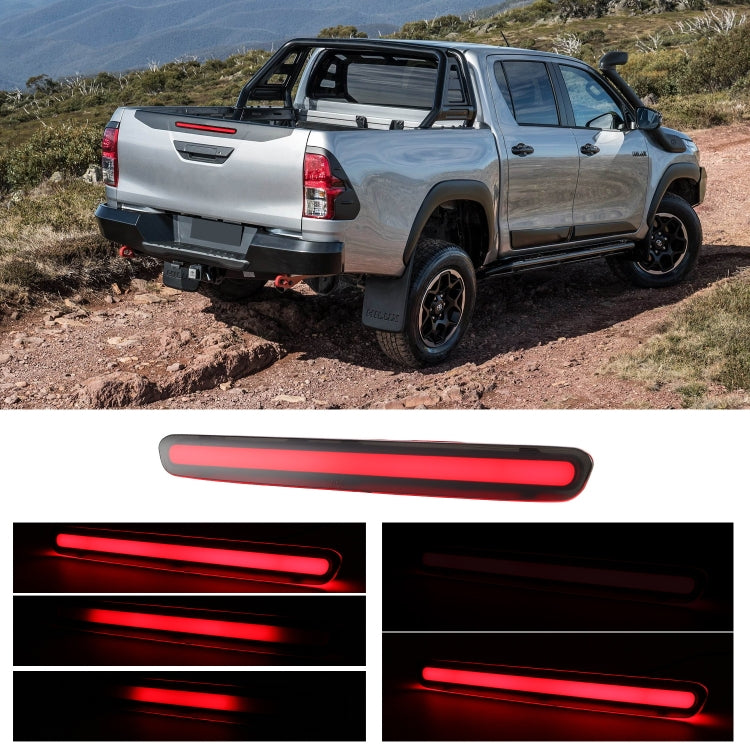 DC10-14V 36LEDs SMD-2835 Car Long High Position Brake Light for Toyota Hilux Revo 2018-2020