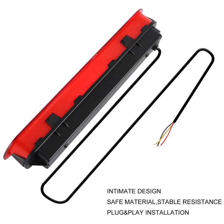 DC10-14V 24LEDs SMD-2835 Car Short High Position Brake Light for Toyota Hilux Vigo 2015-2017