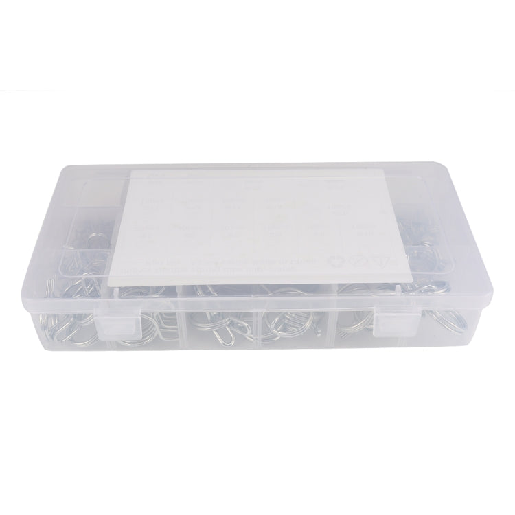 180 PCS Double Wire Spring Tube Clamp Water Pipe Clamps, Size: 5-24mm