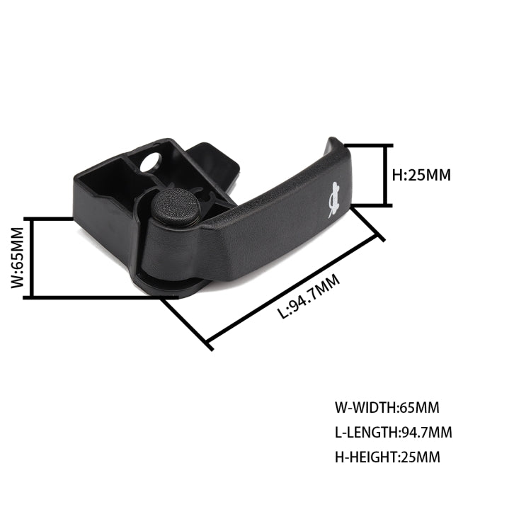 Hood Latch Release Handle 15741109 for GMC / Chevrolet Pick-up Truck 1995-2007