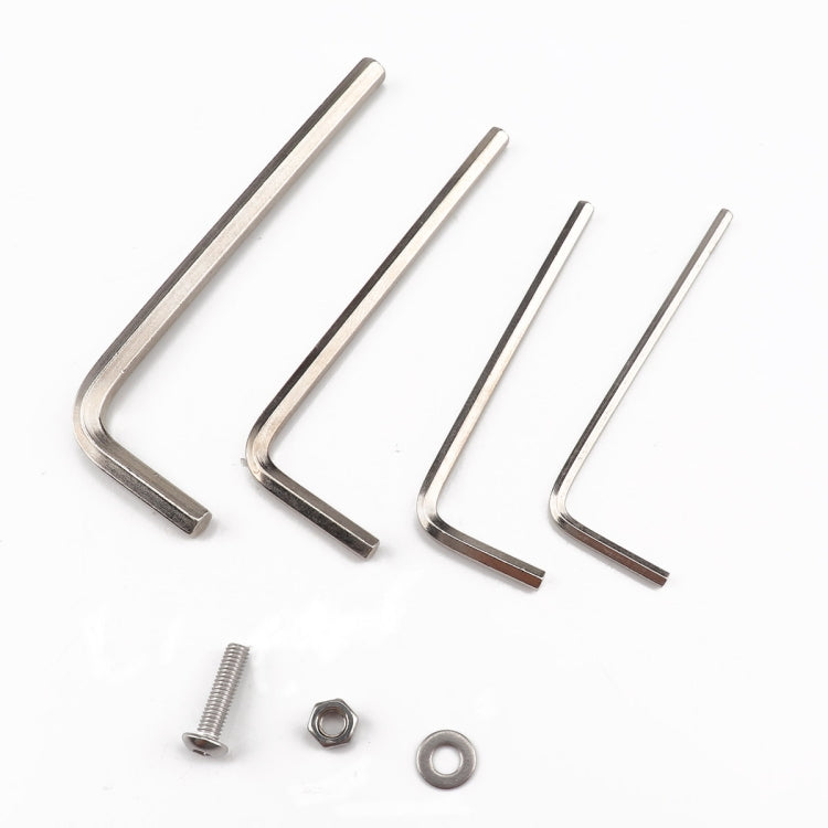 900 PCS 304 Stainless Steel Screws and Nuts Hex Socket Head Cap Screws Gasket Wrench Assortment Set Kit