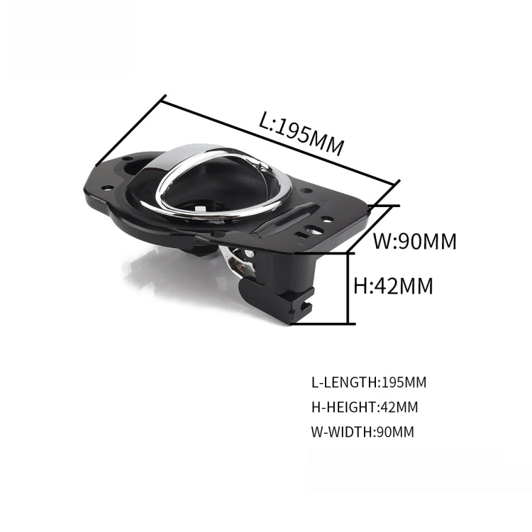 4 PCS Auto Inside Door Handles 25812196 (LH) 25812186 (RH) for Chevrolet 2006-2011