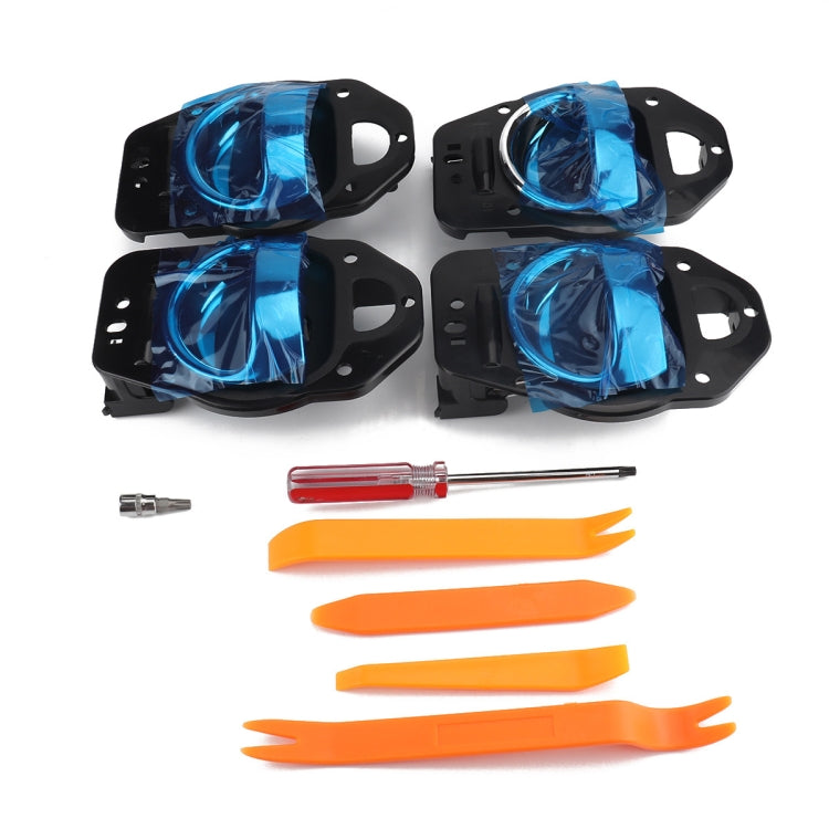 4 PCS Auto Inside Door Handles 25812196 (LH) 25812186 (RH) for Chevrolet 2006-2011