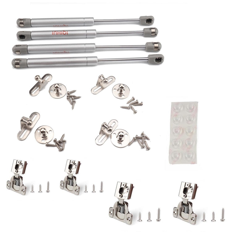 4 Sets Hydraulic Shocks Hinge Gas Strut Gas Spring Lid Support for RV / Trailer