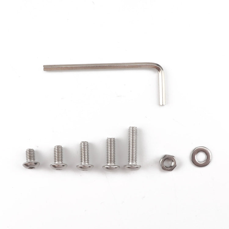 190 PCS 304 Stainless Steel Screws and Nuts M4 Hex Socket Head Cap Screws Gasket Wrench Assortment Set Kit