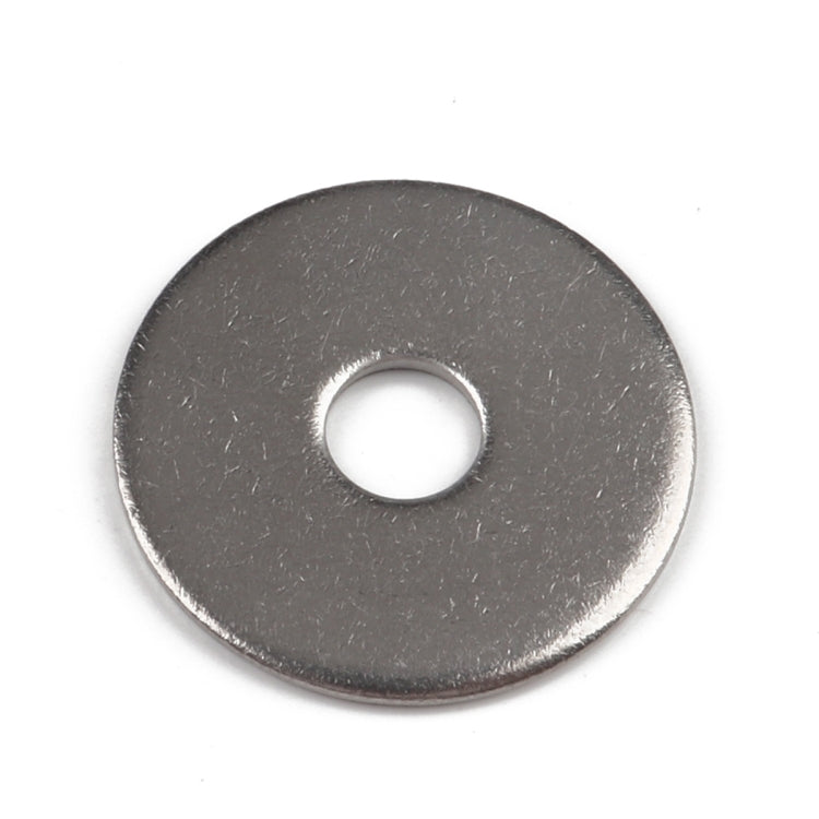 90 PCS Round Shape Stainless Steel Flat Washer Assorted Kit for Car / Boat / Home Appliance