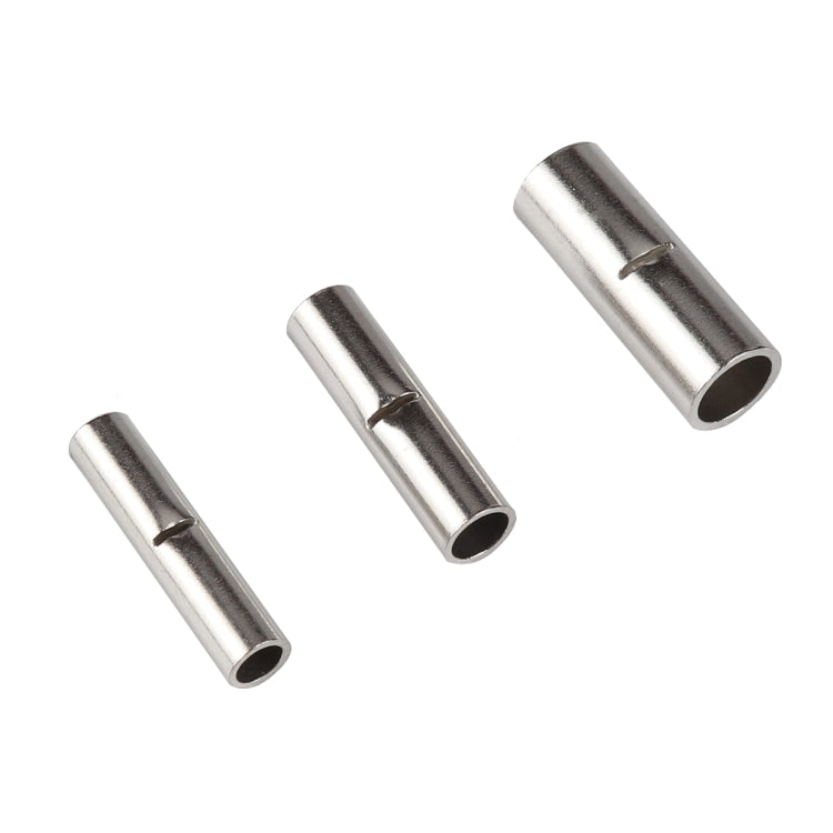 200 PCS Car / Boat AWG Gauge Non-Insulated Butt Connectors Ferrule Cable Crimp Terminal Kit