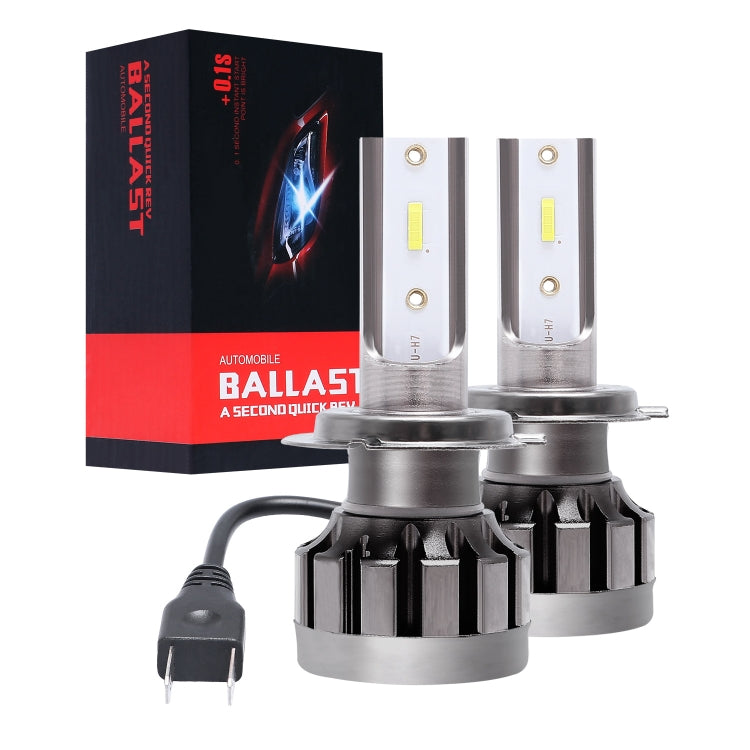 2 PCS Ballast A10 H7 DC9-36V / 13W / 1500LM / 6000K IP68 Car / Motorcycles LED Headlight Lamps / Fog Light