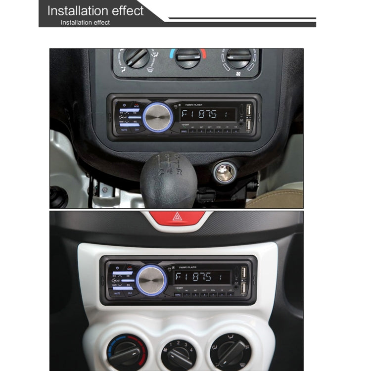1010BT Universal Car 12V Bluetooth Radio Receiver MP3 Player, Support FM with Remote Control