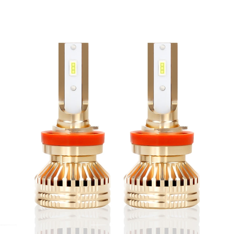 2 PCS EV17 H11 DC8-48V / 30W / 3000LM / 6000K IP67 Car LED Headlight Lamps (White Light)