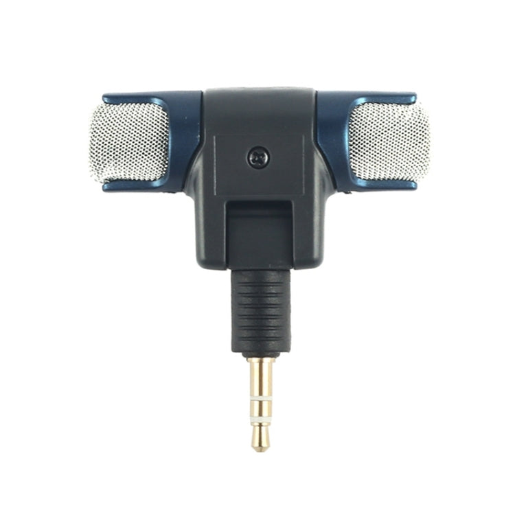 External Mini Stereo MIC Microphone with 17CM 3.5mm to Mini USB 5 Pin Adapter Cable for GoPro HERO 4 / 3+ / 3, Microphone Size: 5.5 * 5.5 * 1.5cm