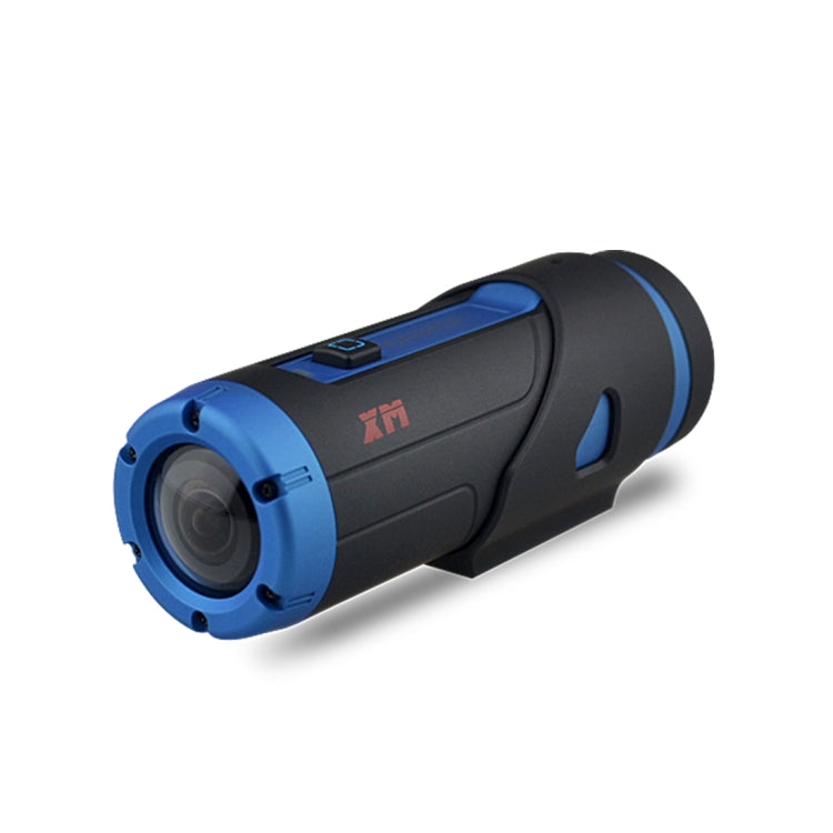 XM Warrior G1S Sony IMX 291 1080P 165 Degrees Wide Angle WiFi Sport 3ATM Waterproof Action Camera with Wireless Remote Controller, Support 32G Micro SD Card & Starlight(Blue)