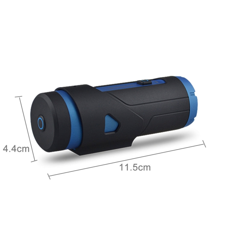 XM Warrior G1S Sony IMX 291 1080P 165 Degrees Wide Angle WiFi Sport 3ATM Waterproof Action Camera with Wireless Remote Controller, Support 32G Micro SD Card & Starlight(Blue)