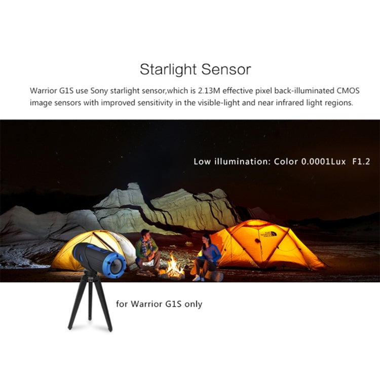 XM Warrior G1S Sony IMX 291 1080P 165 Degrees Wide Angle WiFi Sport 3ATM Waterproof Action Camera with Wireless Remote Controller, Support 32G Micro SD Card & Starlight(Blue)