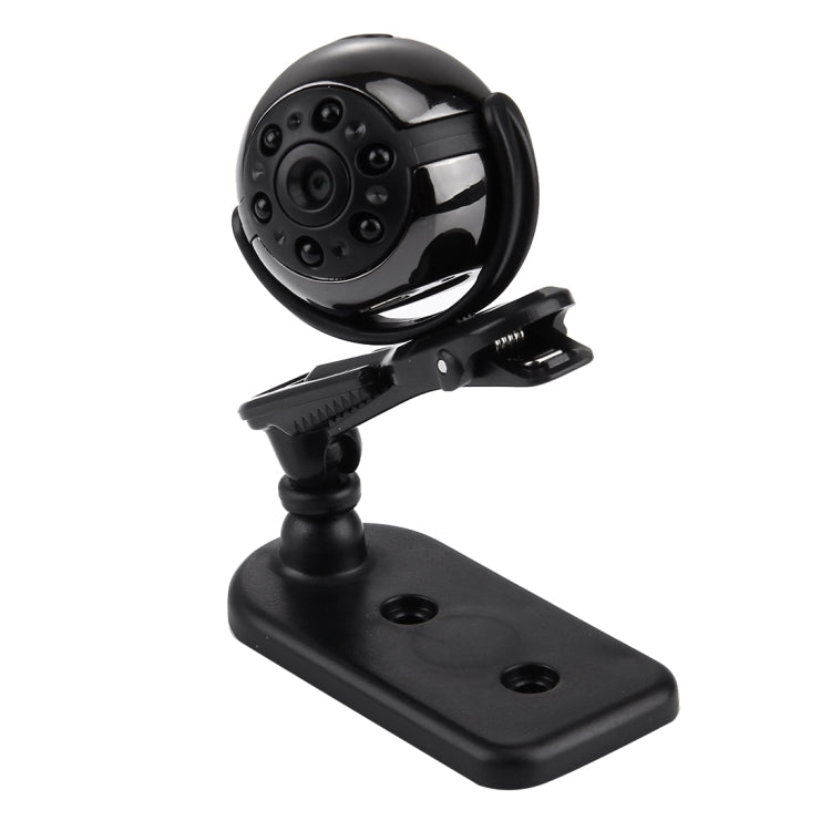 360 Degrees Rotating Full HD 1080P Mini DV Digital Video PC Camera Sport Action Camera Camcorder with Holder & Clip, Support TF Card & TV OUT Connection(Black)