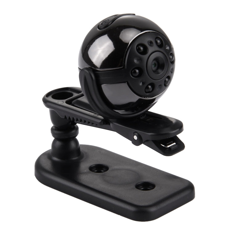360 Degrees Rotating Full HD 1080P Mini DV Digital Video PC Camera Sport Action Camera Camcorder with Holder & Clip, Support TF Card & TV OUT Connection(Black)