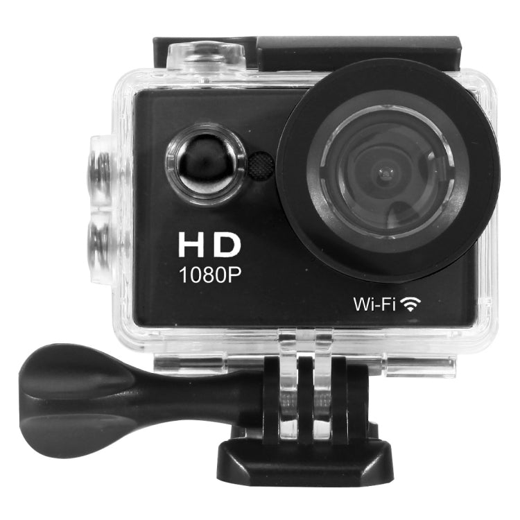N9 1080P HDMI Waterproof Sport Action Camera Professional Portable 2.0 inch Screen 140 Degrees Wide Angle Lens Support WiFi Function, Water Resistant Depth: 30M