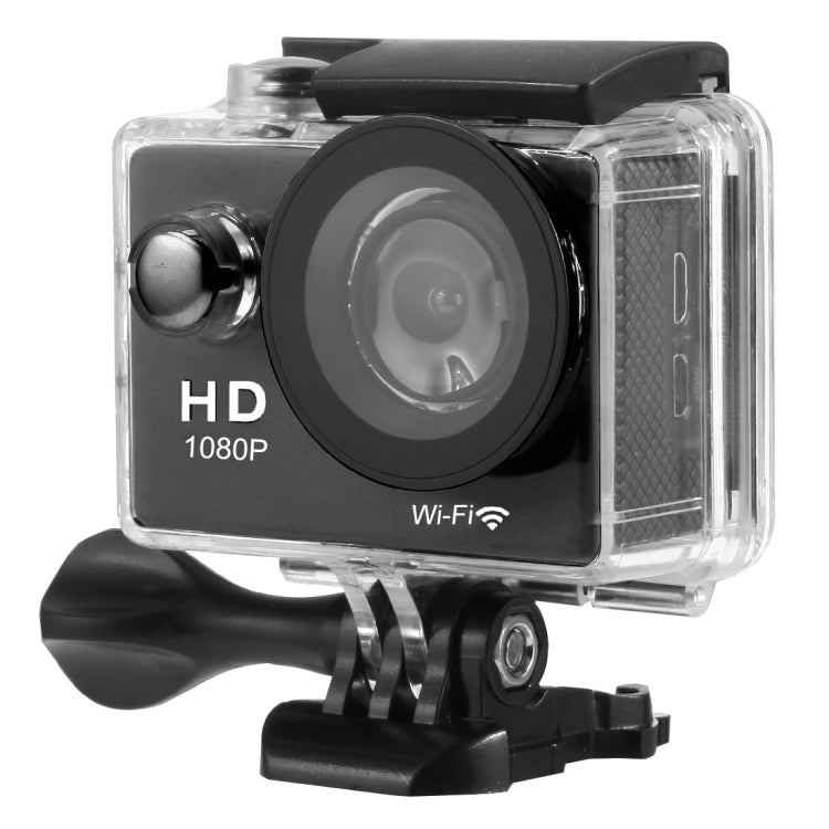 N9 1080P HDMI Waterproof Sport Action Camera Professional Portable 2.0 inch Screen 140 Degrees Wide Angle Lens Support WiFi Function, Water Resistant Depth: 30M