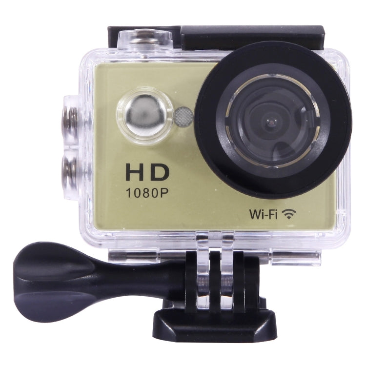 N9 1080P HDMI Waterproof Sport Action Camera Professional Portable 2.0 inch Screen 140 Degrees Wide Angle Lens Support WiFi Function, Water Resistant Depth: 30M