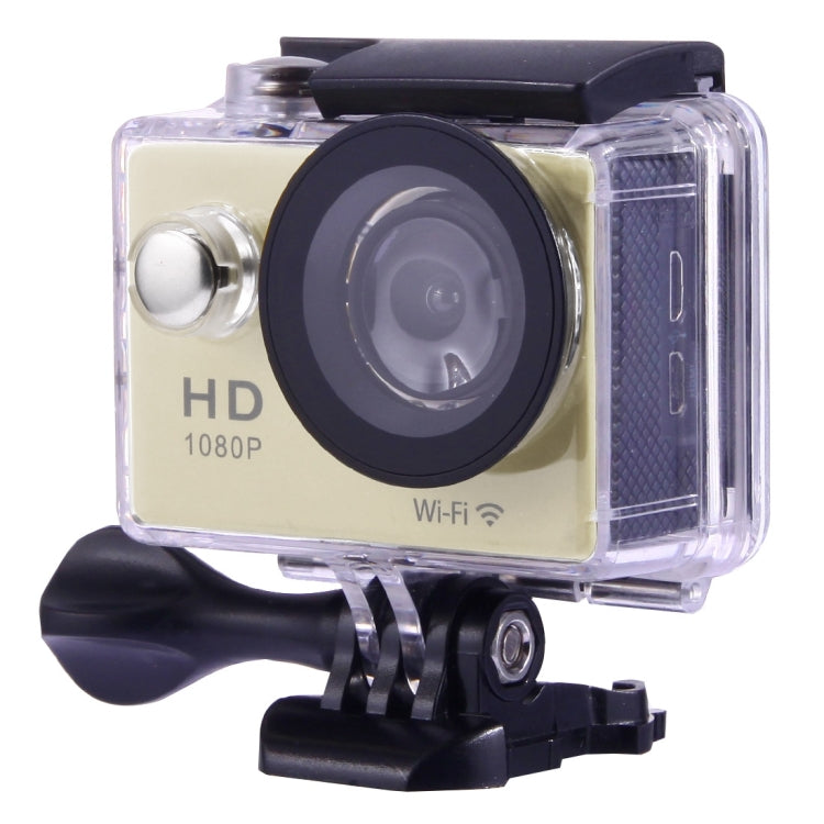N9 1080P HDMI Waterproof Sport Action Camera Professional Portable 2.0 inch Screen 140 Degrees Wide Angle Lens Support WiFi Function, Water Resistant Depth: 30M