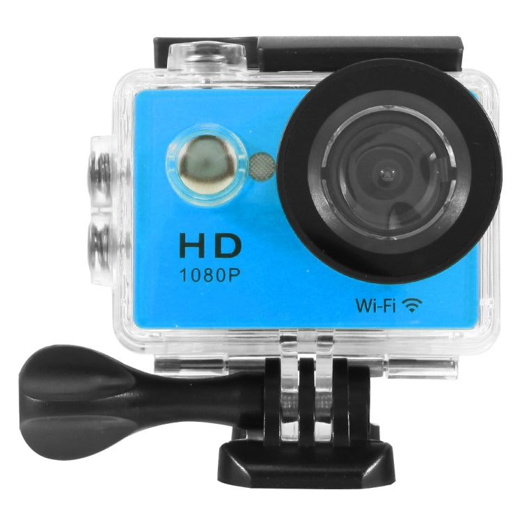 N9 1080P HDMI Waterproof Sport Action Camera Professional Portable 2.0 inch Screen 140 Degrees Wide Angle Lens Support WiFi Function, Water Resistant Depth: 30M