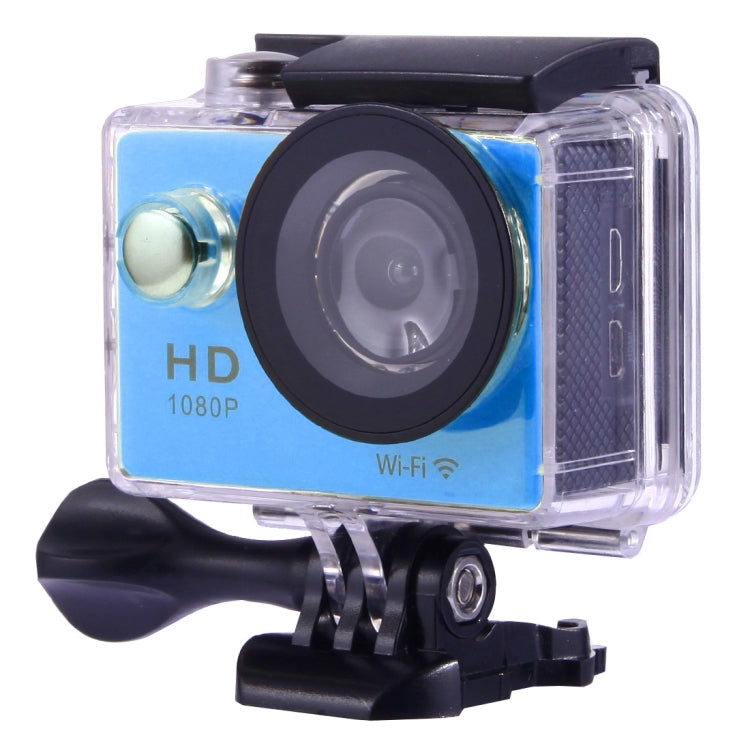 N9 1080P HDMI Waterproof Sport Action Camera Professional Portable 2.0 inch Screen 140 Degrees Wide Angle Lens Support WiFi Function, Water Resistant Depth: 30M