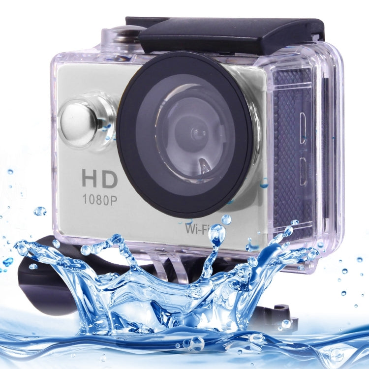 N9 1080P HDMI Waterproof Sport Action Camera Professional Portable 2.0 inch Screen 140 Degrees Wide Angle Lens Support WiFi Function, Water Resistant Depth: 30M