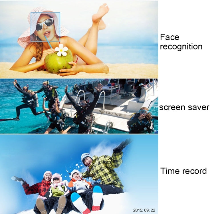 N9 1080P HDMI Waterproof Sport Action Camera Professional Portable 2.0 inch Screen 140 Degrees Wide Angle Lens Support WiFi Function, Water Resistant Depth: 30M