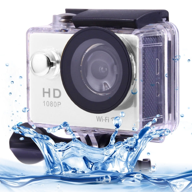 N9 1080P HDMI Waterproof Sport Action Camera Professional Portable 2.0 inch Screen 140 Degrees Wide Angle Lens Support WiFi Function, Water Resistant Depth: 30M